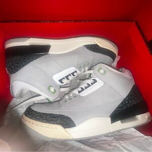 Jordan Gray and Black Sneakers